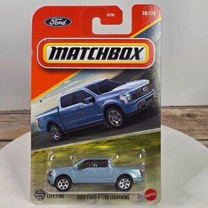 Matchbox 2022 Ford F-150 Lightning Die-Cast Toy Car Collectible